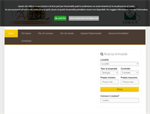 Tablet Screenshot of immobiliareleanfore.com